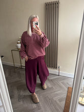 Load image into Gallery viewer, The striped jersey tops
