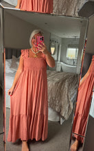 Load image into Gallery viewer, The saints frill sleeve maxi dress
