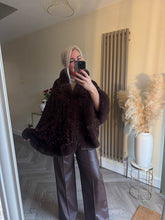 Load image into Gallery viewer, The Tiggy velour sequin cape
