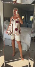 Load image into Gallery viewer, SALE The satin spot strappy vest top (no return on sale items)
