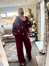 Load image into Gallery viewer, The Faith faux fur heart knit
