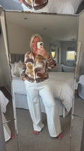 Load image into Gallery viewer, The Palma floral zip jacket
