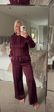 Load image into Gallery viewer, The Sports luxe jersey pin tuck tracksuit
