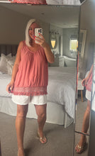 Load image into Gallery viewer, The Bora Bora crochet back top
