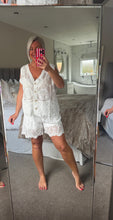 Load image into Gallery viewer, The Ibiza crochet shorts set
