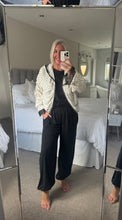 Load image into Gallery viewer, The Polka dot lace trim hooded jacket
