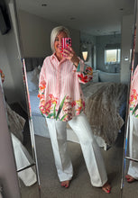 Load image into Gallery viewer, The zeta Otto striped Bali cotton shirt
