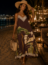 Load image into Gallery viewer, The Amalfi satin strappy dress
