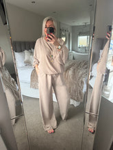 Load image into Gallery viewer, The chiffon pinstripe trouser suit
