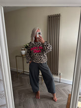 Load image into Gallery viewer, The animal print “ Mon Cherie” jersey
