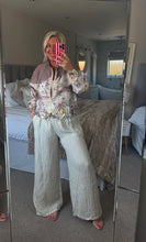 Load image into Gallery viewer, The Santorini tie waist jacket
