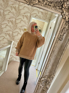 The Lola blanket stitch jumper