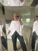 Load image into Gallery viewer, The cotton mix wrap front jumper
