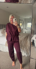 Load image into Gallery viewer, The sports luxe tie waist tracksuit
