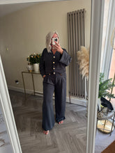 Load image into Gallery viewer, The Luxe jersey gold button tracksuit
