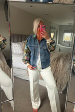 Load image into Gallery viewer, The denim tapestry denim jacket
