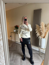 Load image into Gallery viewer, The monochrome diamanté knit
