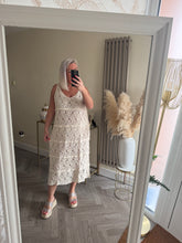 Load image into Gallery viewer, The crochet tiered dress
