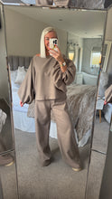 Load image into Gallery viewer, The Zara brushed felt tracksuit
