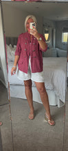 Load image into Gallery viewer, The 100% cotton cheesecloth military jacket

