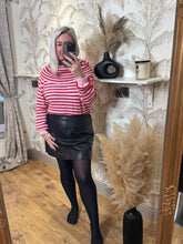 Load image into Gallery viewer, SALE The striped Bardot knit (no return on sale items)
