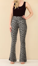 Load image into Gallery viewer, The supersoft animal print flares in grey
