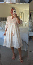 Load image into Gallery viewer, The Bora Bora tassel fringe dress in peach
