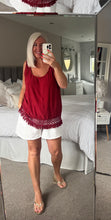 Load image into Gallery viewer, The Bora Bora crochet back top
