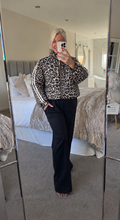 Load image into Gallery viewer, The Chelsea animal print zip jacket with pockets
