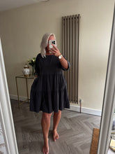Load image into Gallery viewer, The tiered cord smock dress with pockets
