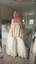 Load image into Gallery viewer, The Ibiza 100% cotton sparkle vest top
