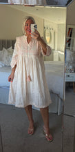 Load image into Gallery viewer, The Bora Bora tassel fringe dress in peach
