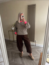 Load image into Gallery viewer, The striped jersey tops
