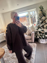 Load image into Gallery viewer, The Libby gold button trouser suit with pockets
