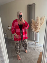 Load image into Gallery viewer, The animal print jersey cocoon joggers
