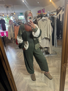 The jersey cocoon trousers