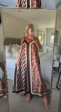 Load image into Gallery viewer, The satin baroque strappy dress
