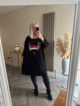 Load image into Gallery viewer, The Jersey sequin Christmas dress
