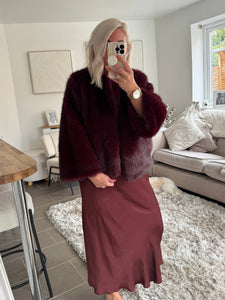 The Lily faux fur jacket