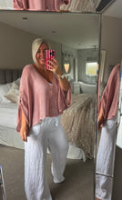 Load image into Gallery viewer, The Ibiza waffle button detail top/jacket

