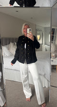 Load image into Gallery viewer, The faux suede military jacket

