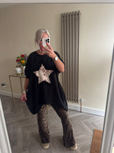 Load image into Gallery viewer, The dip hem star luxe jersey with zip detailing
