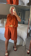 Load image into Gallery viewer, The Ibiza boho beaded shorts set with separate belt
