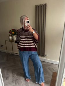 The Ella striped knit