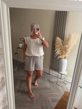 Load image into Gallery viewer, SALE The button back top (no return on sale items)
