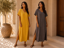 Load image into Gallery viewer, The Saints stud jersey t shirt dress
