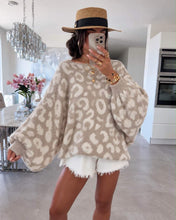 Load image into Gallery viewer, The Liv animal print jumper (Ready for dispatch &amp; collection from Friday 2nd October)
