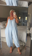 Load image into Gallery viewer, The Bora Bora strappy cuff jumpsuit with pockets

