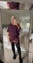Load image into Gallery viewer, The supersoft pu skirt
