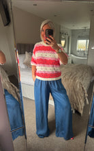 Load image into Gallery viewer, The striped crochet knit
